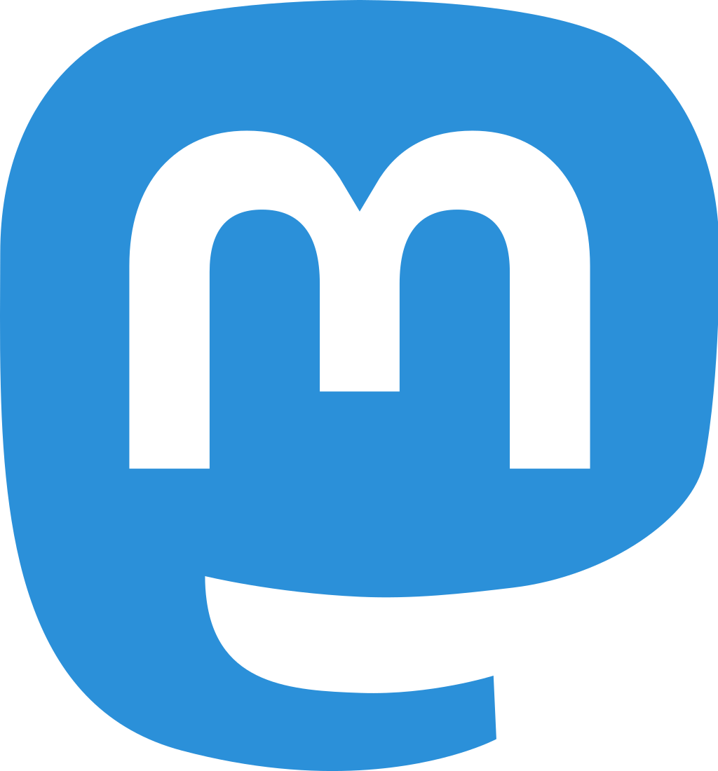 PNG image of Mastodon logo.